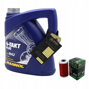 Olej Mannol 7202 Plus 4T 10w40 4L HF169 HIFLO