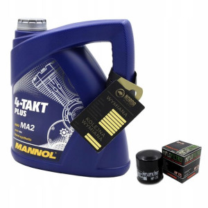 Olej Mannol 7202 Plus 4T 10w40 4L HF175 HIFLO