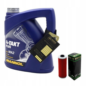 Olej Mannol 7202 Plus 4T 10w40 4L HF161 HIFLO