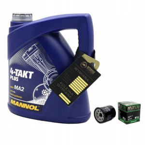 Olej Mannol 7202 Plus 4T 10w40 4L HF303 HIFLO