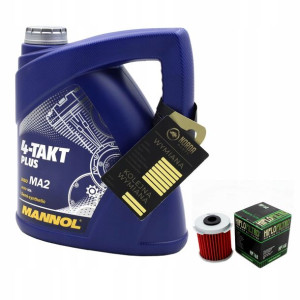 Olej Mannol 7202 Plus 4T 10w40 4L HF168 HIFLO