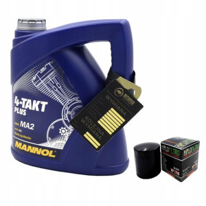 Olej Mannol 7202 Plus 4T 10w40 4L HF170B HIFLO