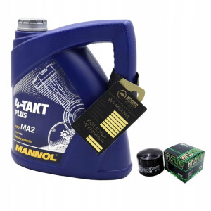 Olej Mannol 7202 Plus 4T 10w40 4L HF165 HIFLO