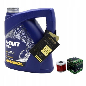 Olej Mannol 7202 Plus 4T 10w40 4L HF167 HIFLO