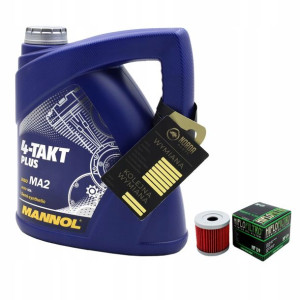 Olej Mannol 7202 Plus 4T 10w40 4L HF139 HIFLO