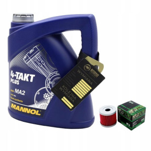 Olej Mannol 7202 Plus 4T 10w40 4L HF131 HIFLO
