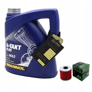Olej Mannol 7202 Plus 4T 10w40 4L HF123 HIFLO
