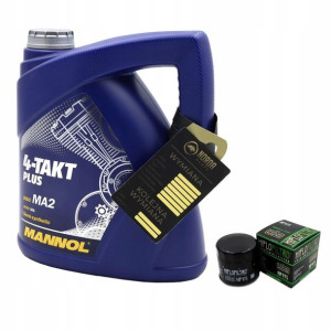 Olej Mannol 7202 Plus 4T 10w40 4L HF975 HIFLO