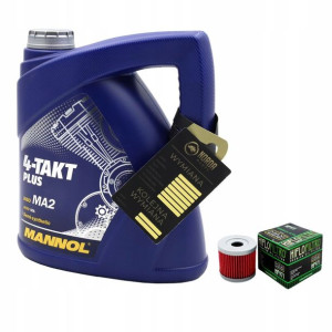 Olej Mannol 7202 Plus 4T 10w40 4L HF971 HIFLO