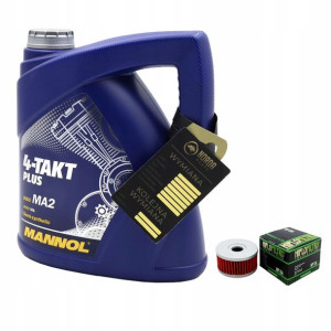 Olej Mannol 7202 Plus 4T 10w40 4L HF136 HIFLO