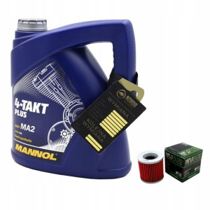 Olej Mannol 7202 Plus 4T 10w40 4L HF125 HIFLO