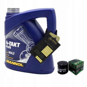 Olej Mannol 7202 Plus 4T 10w40 4L HF129 HIFLO