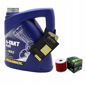 Olej Mannol 7202 Plus 4T 10w40 4L HF681 HIFLO