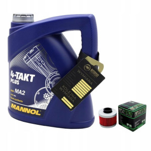 Olej Mannol 7202 Plus 4T 10w40 4L HF185 HIFLO