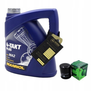 Olej Mannol 7202 Plus 4T 10w40 4L HF177 HIFLO
