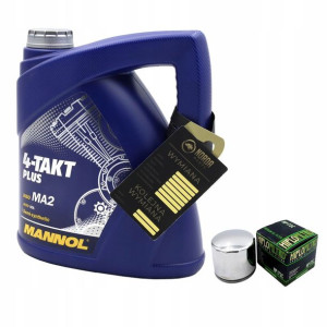 Olej Mannol 7202 Plus 4T 10w40 4L HF172C HIFLO