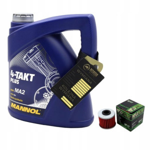 Olej Mannol 7202 Plus 4T 10w40 4L HF117 HIFLO