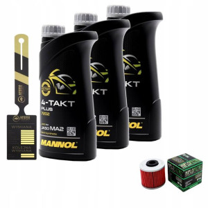 Olej Mannol 7202 Plus 4T 10w40 3L HF566 HIFLO