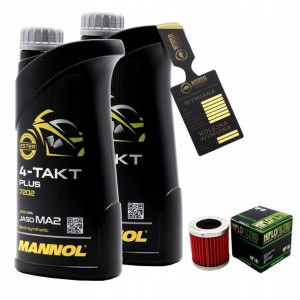 Olej Mannol 7202 Plus 4T 10w40 2L HF181 HIFLO