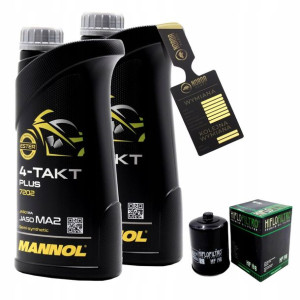 Olej Mannol 7202 Plus 4T 10w40 2L HF198 HIFLO