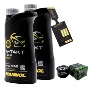 Olej Mannol 7202 Plus 4T 10w40 2L HF184 HIFLO