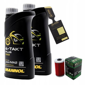 Olej Mannol 7202 Plus 4T 10w40 2L HF169 HIFLO