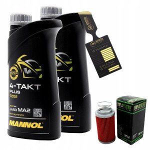 Olej Mannol 7202 Plus 4T 10w40 2L HF567 HIFLO