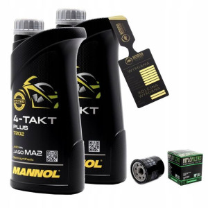 Olej Mannol 7202 Plus 4T 10w40 2L HF303 HIFLO