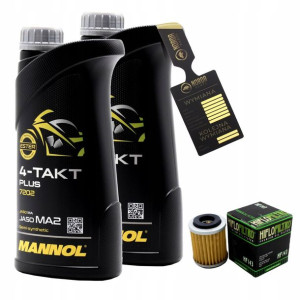 Olej Mannol 7202 Plus 4T 10w40 2L HF143 HIFLO