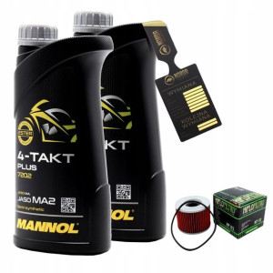 Olej Mannol 7202 Plus 4T 10w40 2L HF192 HIFLO