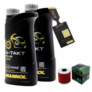 Olej Mannol 7202 Plus 4T 10w40 2L HF123 HIFLO