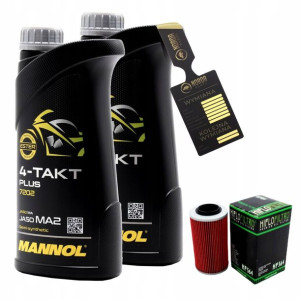 Olej Mannol 7202 Plus 4T 10w40 2L HF564 HIFLO