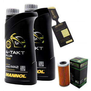 Olej Mannol 7202 Plus 4T 10w40 2L HF611 HIFLO