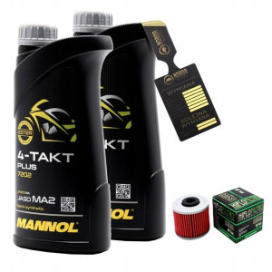 Olej Mannol 7202 Plus 4T 10w40 2L HF566 HIFLO