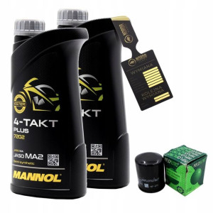 Olej Mannol 7202 Plus 4T 10w40 2L HF177 HIFLO