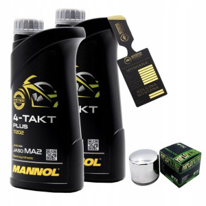 Olej Mannol 7202 Plus 4T 10w40 2L HF172C HIFLO