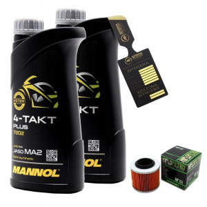 Olej Mannol 7202 Plus 4T 10w40 2L HF151 HIFLO