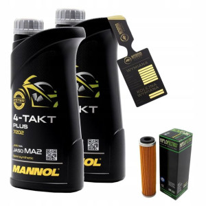 Olej Mannol 7202 Plus 4T 10w40 2L HF631 HIFLO