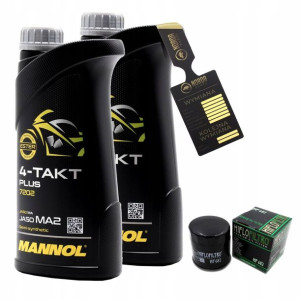 Olej Mannol 7202 Plus 4T 10w40 2L HF682 HIFLO
