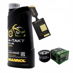 Olej Mannol 7202 Plus 4T 10w40 1L HF184 HIFLO