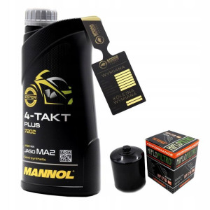 Olej Mannol 7202 Plus 4T 10w40 1L HF171BRC HIFLO