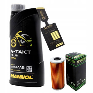 Olej Mannol 7202 Plus 4T 10w40 1L HF895 HIFLO