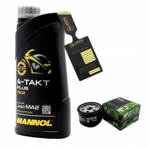 Olej Mannol 7202 Plus 4T 10w40 1L HF164 HIFLO