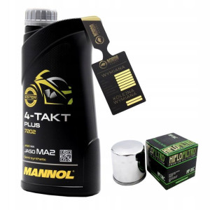 Olej Mannol 7202 Plus 4T 10w40 1L HF138C HIFLO