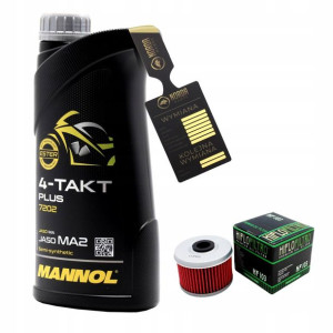 Olej Mannol 7202 Plus 4T 10w40 1L HF103 HIFLO