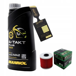 Olej Mannol 7202 Plus 4T 10w40 1L HF123 HIFLO