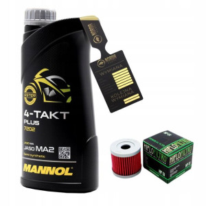Olej Mannol 7202 Plus 4T 10w40 1L HF131 HIFLO