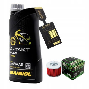 Olej Mannol 7202 Plus 4T 10w40 1L HF540 HIFLO