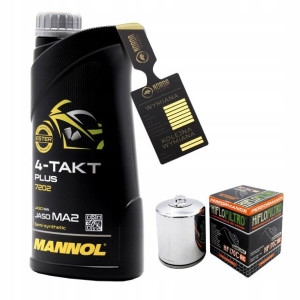 Olej Mannol 7202 Plus 4T 10w40 1L HF170CRC HIFLO