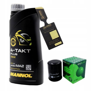 Olej Mannol 7202 Plus 4T 10w40 1L HF196 HIFLO